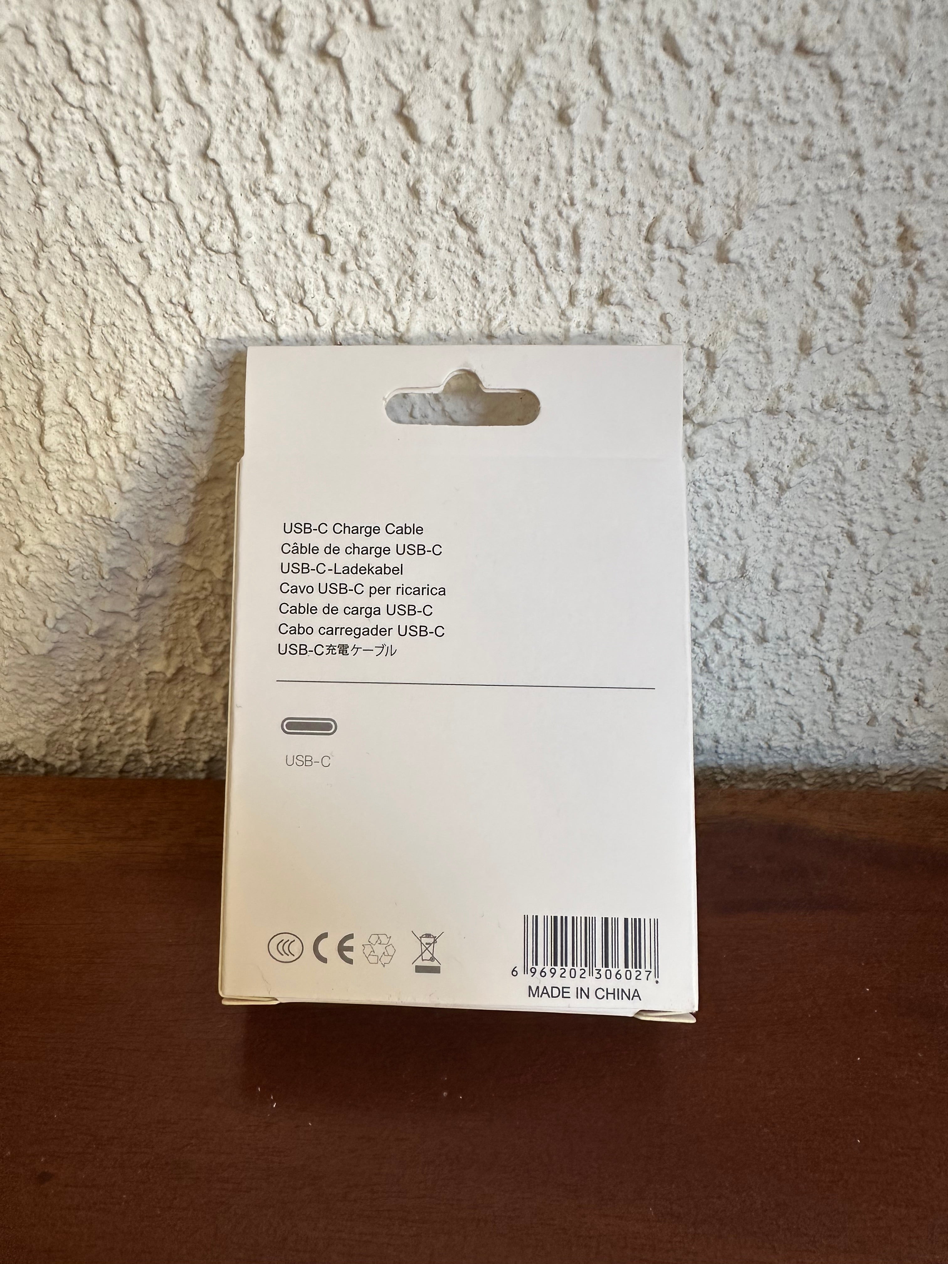 Cable usb-c